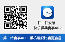 扫一扫获取快乐乒乓网APP